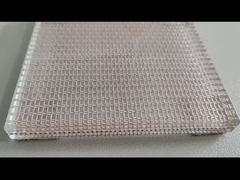 Yüksek binalar için bakır 5 mm kalınlığında dayanıklı katlanmış cam örgü