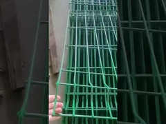 50×200mm 4mm Şeftali Ayaklı Eğri Bahçe Çit