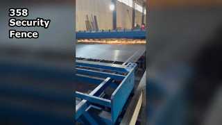 Yüksek Güvenlikli 358 Tırmanma Önleyici Örgü Çit