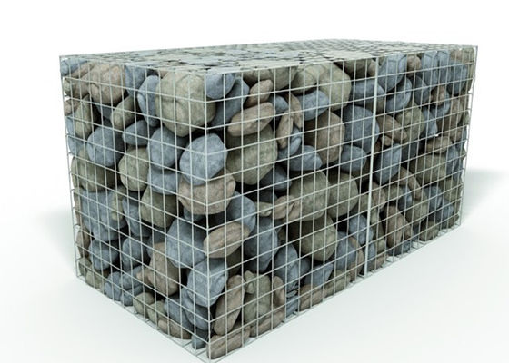 Yeşil PVC kaplı Gabion Kutusu 2m-6m Altıgen Açı