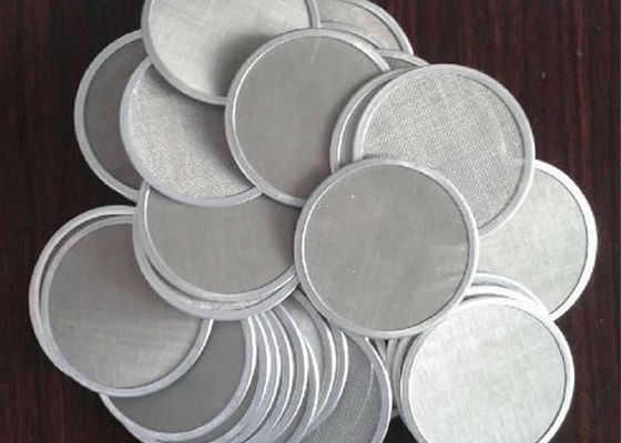 Sıvı Filtre için Sintered Paslanmaz Çelik Filtre Disk