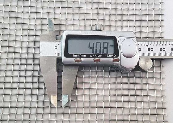 Filtre, Pencere Ekranları İçin Paslanmaz Çelik Düz Dokuma Dokuma Tel Kumaş