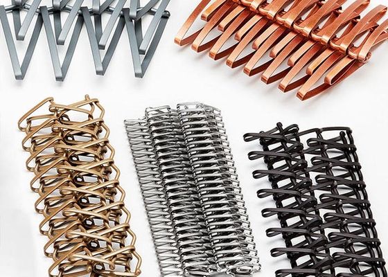İç ve Dış Dekorasyon için Mimari Spiral Mesh