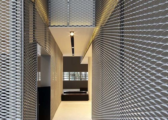 İç İç Duvar Dekorasyon Tasarımları için Genişletilmiş Metal Paneller