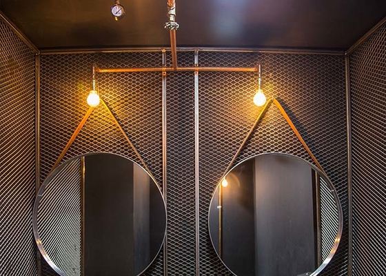 İç İç Duvar Dekorasyon Tasarımları için Genişletilmiş Metal Paneller