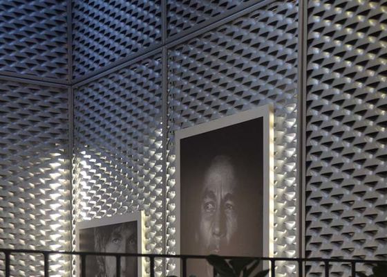İç İç Duvar Dekorasyon Tasarımları için Genişletilmiş Metal Paneller