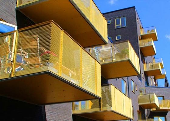 Genişletilmiş Metal Korkuluk ve Korkuluk Dolgu Panelleri Güvenlik, Sağlam ve Dayanıklı