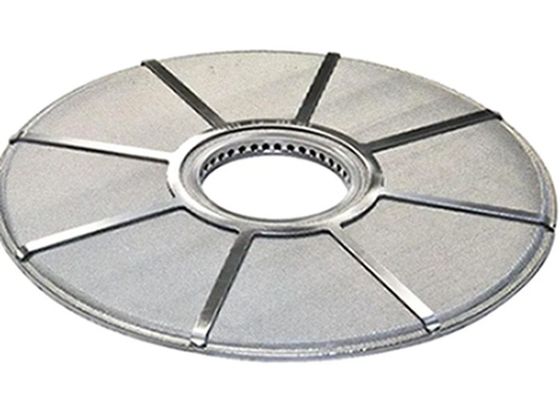 0,5um–200um Yaprak Disk Filtre Elek Kafesi Paslanmaz Çelik 304