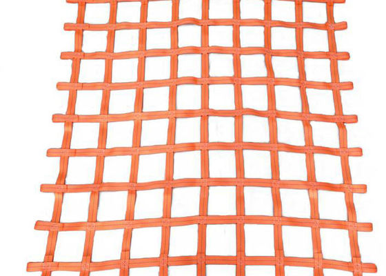 Turuncu 1×1m 2×2m 4×4m Güvenlik Kaldırma Ağı İyi Darbe Dayanımı