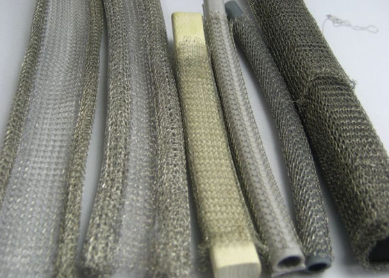 Magnetron Contaları İçin Köpük veya Elastomer Çekirdek Örme Hasır Conta