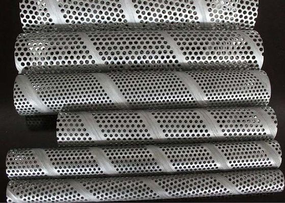 Paslanmaz çelik delikli metal tüp 6-20mm OD filtrasyon için