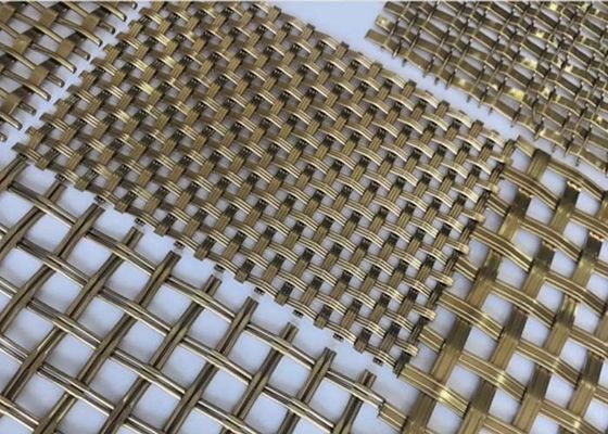 Antik Bakır SS 1mm Dikişlenmiş Dikiş Kablo Ağı Ekranı