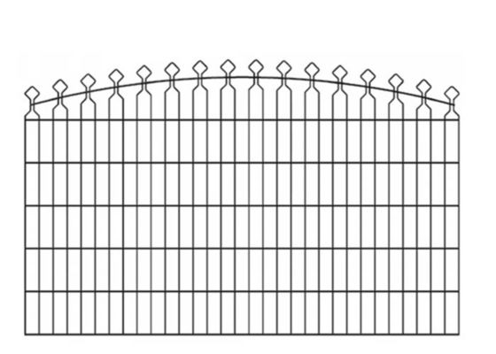 Prestige Mesh 868 Çift Tel Çit 50 × 200mm Dekoratif için