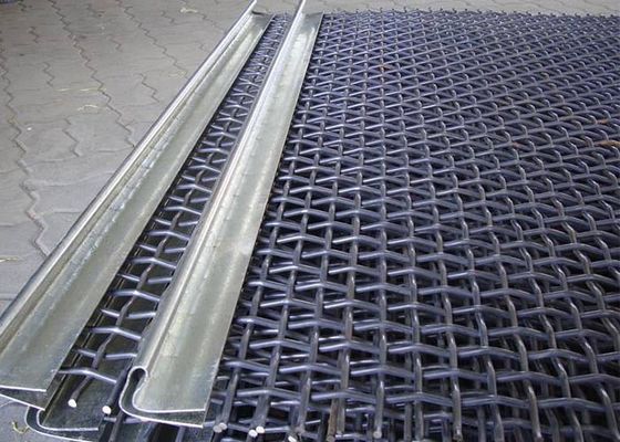kare titreşimli ekran örgüsü 1mm-100mm açılış yüksek germe çelik