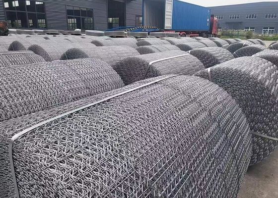 6 8 10 Beton ağırlığı kaplama için galvanizli kaynaklı örgütlenmiş kablolar