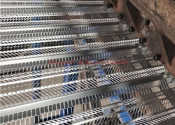 Yüksek Güçlü Kaburga Lat Mesh Büyük Alçı Bağlama Kapasitesi