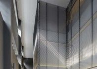 Alüminyum Elmas 0.8mm Kalınlığı Genişletilmiş Metal İç Duvar Dekorasyonu Tasarımları
