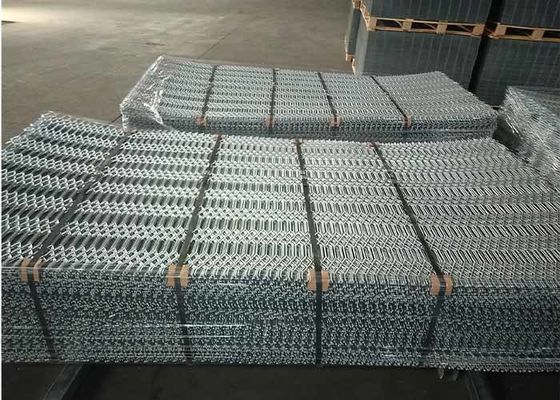 Paslanmaz çelik genişletilmiş metal örgüt 2'10' Uzunluk 34% 70% Açık alan