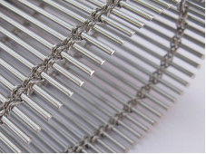İç ve dış dekorasyon için yetkin dokuma tel esnek metal perdeler