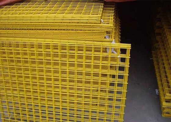PVC kaplamalı galvanizli kare kaynaklı tel örgüsü 1 1 2 inç