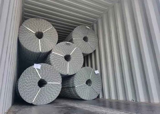 10 Hat Kablo Galvanizli Petrol Boru hattı Dayanıklı Saldırma Kablo Ağı Offshore için