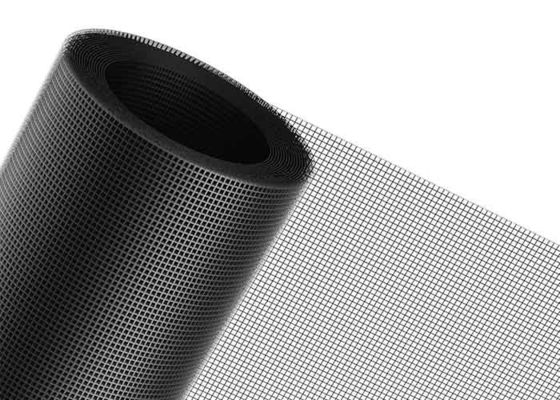 Polyester Bıçak Korumalı File Ekran 18 Mesh Siyah Gri