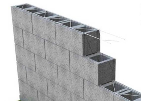 Duvar Takviyesi İçin Galvaniz Kaynaklı Tel Örgü Blok, Tuğla Yapı 50x50mm 3.5mm