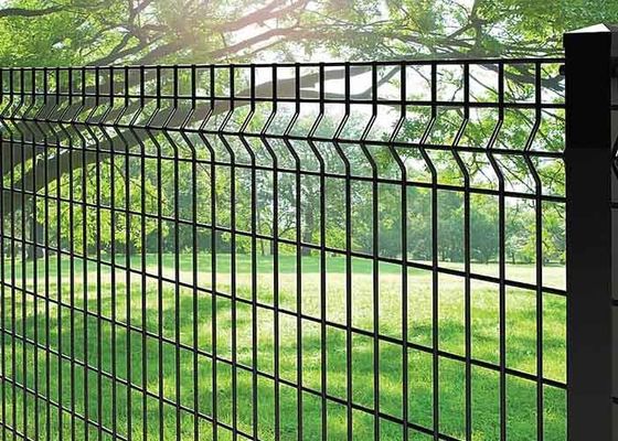 50×100mm 3D Güvenlik Çiti Metal Tel Çit 5mm Kare Direkli