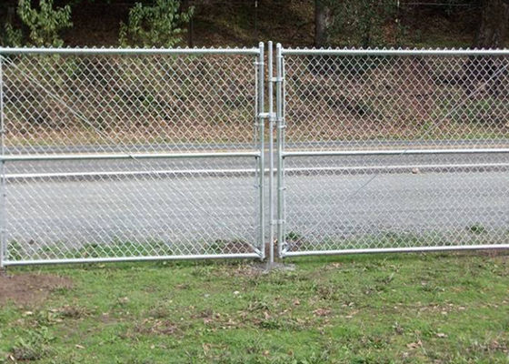 F654 F900 Yuvarlak Direk ile Kaplamalı Zincir Bakla Çift Salıncak Kapısı Çinko