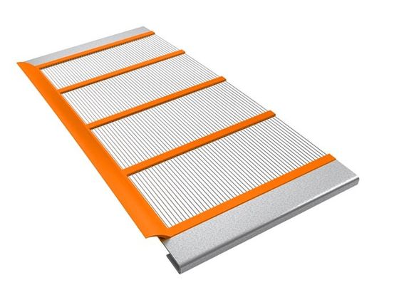 PU Destek Şerit Düz Tel Kendini Temizleyen Ekran Ağı