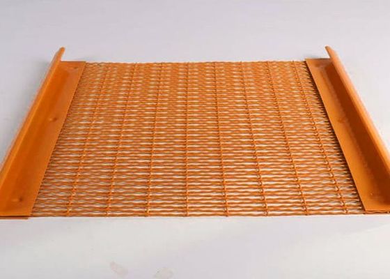 Toz kaplama titreşimli ekran örgü kendi kendini temizleyen metal yüksek dayanıklılıklı anti engelleme