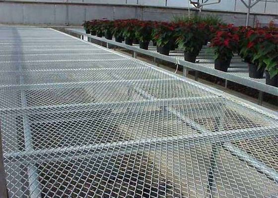 Paslanmaz çelik genişletilmiş metal örgüt 2'10' Uzunluk 34% 70% Açık alan