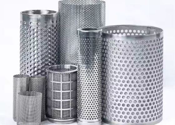 1.2*3M Çeşitli Şekiller için Perforated Metal Wire Mesh Özel Paketleme