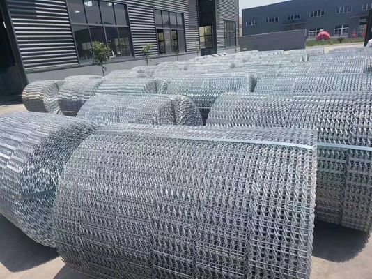 Sıcak Daldırılmış Galvanizli Kaplama Boru hattı Güçlendirilmiş Ağ Astm A185 Uygulama Standartları