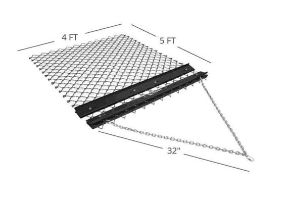 Galvanizli Zincir Bağlantı Çit sürükle Mat 48x60 Topu Elmaslar için