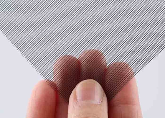 Polyester Mikro Mesh Ekranı 35 Mesh Anti-Statik Pencere Ekranı
