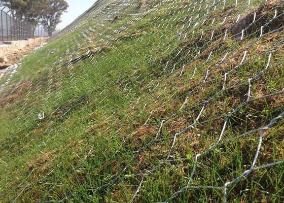 Çim manzara oluşturma ve erozyon kontrol çözümü yamaçlar için