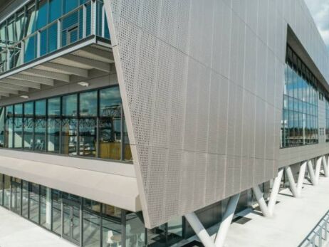 Galvanize Perforated Steel Wire Mesh Pas Dayanıklı Kalıcı Malzeme Havalandırma Tarama ve İnşaat için Mükemmel